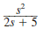 Assuming that the initial inductor current is zero in the circuit in Fig. 14PFE-5, find the transfer function V o ( s )/ V s ( s ).   Figure 14PFE-5 a.   b.   c.   d.  <div style=padding-top: 35px> 