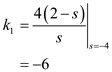 Refer to Figure P14.16 in the textbook. The Laplace transformed circuit is,   Figure 1 From Figure 1,   Apply Kirchhoff's Voltage Law to second mesh.     The output voltage is expressed as,   Resolve into partial fractions.   The value of   is,   The value of   is,   The partial fraction expansion is,   Apply inverse Laplace transform.   Therefore, the output voltage is   .