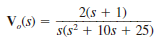 The voltage response of the network to a unit step input is   Is the response overdamped<div style=padding-top: 35px> 