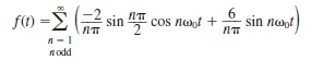 Plot the first four terms of the amplitude and phase spectra for the signal  <div style=padding-top: 35px> 