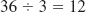 Write each division problem using two other symbols. See Example. Example