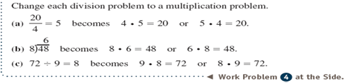Divide. If the division is not possible, write undefined. See Examples 1-5. When a number is divided by itself, write ______ as the answer. Example 1 Example 2 Example 3 Example 4 Example 5