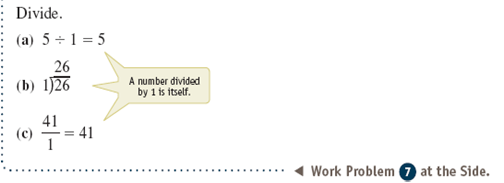 Divide. If the division is not possible, write undefined. See Examples 1-5. Example 1 Example 2 Example 3 Example 4 Example 5