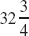 Write mixed number as an improper fraction.       