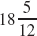 Write mixed number as an improper fraction.       