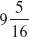 Write mixed number as an improper fraction.       