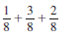 Add or subtract. Write answers in lowest terms.
