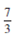 Locate the fraction in the following number line.       