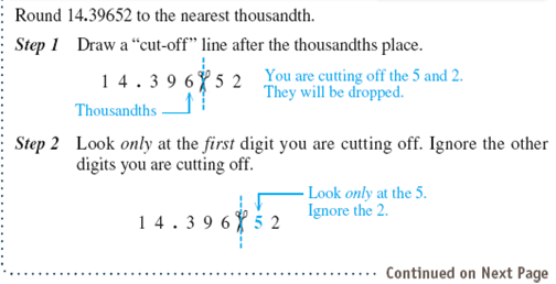 Round each number to the place indicated. 793.988 to the nearest tenth               
