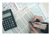 As she gets ready to do her income tax return, Ms. Chen rounds each amount to thenearest dollar. Write the rounded amounts.    Federal withholding, $6064.49       