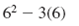 Use the order of operations to simplify each expression.  <div style=padding-top: 35px> 