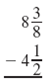 Add, subtract, multiply, or divide as indicated. Write answers in lowest terms and as whole or mixed numbers when possible.  <div style=padding-top: 35px> 