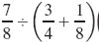 Simplify each expression. Use the order of operations as needed.  <div style=padding-top: 35px> 