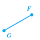 Identify the figure as a line, line segment, or ray and name it using the appropriatesymbol.       