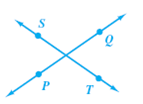 Label the pair of lines as appearing to be parallel, as perpendicular, or asintersecting.           