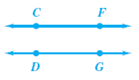 Label the pair of lines as appearing to be parallel, as perpendicular, or asintersecting.           