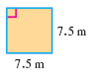 Find the perimeter and area of the rectangle or square.