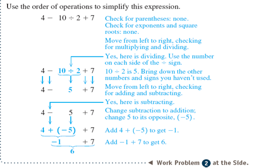 Simplify. See Examples 4 2 + 3 2 + (-8)           