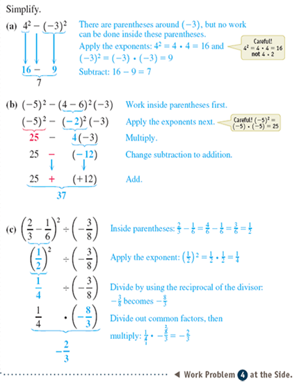 Simplify. See Examples 2 - (-5) + 3 2            