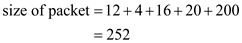 Data Chunks: • Data chunks is carry the user data and this is also a control data. • The SCTP (Stream Control Transmission Protocol) packet has made up of data chunks and the headers and this will vary by the content • Data chunks has discussed in RFC4960(Request For Comment) and the modified version has discussed in RFC2690 and RFC 3309. • Chunk has the content types which is as follows: • Chunk Type: The IETF (Internet Engineering Task Force) has predetermined the value of chunk type is 8 bits. • Chunk Flags: This has the 8 bits flag value defined by the chunk type and this has the default value 0. • Chunk Length: This has the unsigned (only positive value) 16 bits without padding. • Chunk value: This can be used for general purpose value defined by the chunk type. Cookie Echo: • Cookie Echo is a type of state that has the description that this will wait for cookie acknowledgement. Cookie ACK: • This is the last chunk that has forwarded during join establishment. • The Cookie ACK has the table which is as follows: • In this the chunk has the length 4 bytes in the cookies and this is a type of simple chunk 11. Consider the following detail: Since, the value General header is 12 Bytes, Cookies Ack length is 4 bytes, and data padding information is 16 Bytes in Data chunk. To find the size of packet, sum the general header, cookie ack length, data padding information, user data, and cookies size. Hence, the size of packet is .