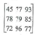 Although the following program segment is structured, it is not a correct solution to Problem 1:  / * Search the entries of the n × n matrix mat in rowwise order for an entry equal to item * / bool found;for (int row = 0; row n; row++) for (int col = 0; col n; col++) if (mat[row][col] == item) found = true; else found = false;if (found) cout item found\n;else cout item not found\n;  a. Write a program that incorporates this program segment and then perform black-box testing of it, beginning with the matrix mat =     and item = 77 as the first set of test data. Produce enough output to show that your testing has turned up an error. b. Use program tracing to determine what is wrong with this program segment.