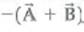 The resultant of is the same as (a) , (b) , (c) , (d) .
