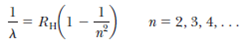 The wavelengths of the Lyman series for hydrogen are given by (a) Calculate the wavelengths of the first three lines in this series. (b) Identify the region of the electromagnetic spectrum in which these lines appear