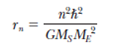 As the Earth moves around the Sun, its orbits are quantized. (a) Follow the steps of Bohr's analysis of the hydrogen atom to show that the allowed radii of the Earth's orbit are given by where n is an integer quantum number, M S is the mass of the Sun, and M E is the mass of the Earth. (b) Calculate the numerical value of n for the Sun Earth system. (c) Find the distance between the orbit for quantum number n and the next orbit out from the Sun corresponding to the quantum number n + 1. (d) Discuss the significance of your results from parts (b) and (c).