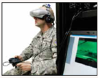 Virtual Reality Can Be More than Fun Games Most people experience a traumatic event at some point in their life, but for some, the trauma has lasting effects that interfere with their daily functioning. People who are plagued by nightmares, flashbacks, and constant stress as a result of a traumatic experience, such as abuse, rape, burglary, or watching a person die, are often in desperate need of treatment. For many years, therapists have been working with such clients by helping them confront their fears in a systematic, step-by-step approach. As you may expect, many clients who have intense fears are reluctant to undergo therapy that requires them to confront the very fear they so badly want to avoid. A relatively new treatment option for these clients is virtualreality therapy, where they can vividly experience the feared object or situation in a safe and controlled manner. That's right, virtual reality is no longer only about experiencing fun adventures or fantasies. It's a powerful treatment technique. For instance, virtual-reality therapy can help a socially anxious client speak to intimidating crowds of people, or help a client with a phobia of spiders to approach and hold a hideouslooking spider, or even help a client with an intense fear of heights stand on a 30-story building and look straight down. The virtual worlds are so realistic that when someone with social anxiety is asked a question by a virtual stranger, the resulting tension mimics that which takes place in real-life encounters. And, the reaction is the same when someone with a substance addiction is offered a virtual beer or a virtual line of cocaine. One of the major advantages of virtual-reality therapy is that it can be used when a client's fear is not something a therapist can easily expose him or her to. For this reason, virtualreality therapy is being used to treat Iraq war veterans diagnosed with PTSD as a result of traumatic combat experiences. Therapists use a computer program to create a virtual environment that consists of the key elements of the reported traumatic experience. The handheld joystick is used to navigate through the three-dimensional scene, and special goggles help make the scene more real. The reenactment takes place on a vibrating platform so the veteran can feel the humming of the tank's motor or the rumbling of explosives being set off. Sounds and smells (such as voices, gunshots, and odors) can be incorporated to add to the realness of the situation. This process is gradual, beginning with only a few elements of the traumatic experience and adding more elements until the scenes become gruesomely realistic, with images of people getting blown up and terrifying sounds of screaming. The goal is that eventually the veteran can go through an intense re-creation without being overcome with fear. Although the current technology is not nearly as advanced as the world portrayed in The Matrix films, based on clients' intense reactions, the virtual scenes are sophisticated enough. Question What are some of the physical symptoms you would expect these veterans to exhibit during the reenactment that seems so real?