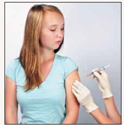 Why the Debate over Teen Vaccination? What if modern medicine could prevent three-quarters of the occurrences of a leading cause of cancer in women and save almost 300,000 lives each year? A major public health breakthrough makes this possible. The first vaccine to protect women against cervical cancer is now available, but it comes with much controversy. Cervical cancer is caused by HPV (human papillomavirus), the most common sexually transmitted infection in the United States. Cervical cancer usually strikes when a woman is young, often before she has had children, and the treatment may cause infertility. Because cervical cancer is the leading cause of cancer death in women and its treatment has serious risks, prevention is essential. A vaccine that prevents infection of four types of HPV and comes with minimal side effects is now available. The vaccine is 100% effective in targeting certain causes of cervical cancer that together make up about three-quarters of all cervical cancer cases. Despite its effectiveness and safety, the use of the vaccine has provoked considerable social controversy. Because many teens contract HPV within only a few years after their first sexual experience, it is recommended that the vaccine be administered to girls during their early teens. Some conservative officials and parents oppose vaccinating teen girls, stating that the vaccine undermines their value of abstinence being the best method to avoid getting HPV. These same opponents fear that vaccinating young teens against a sexually transmitted infection, such as HPV, conveys approval to be sexually promiscuous. Alan Kaye, the executive director of the National Cervical Cancer Coalition, disagrees with opponents who worry that the vaccination will result in girls becoming sexually promiscuous. He responds to these moral objections by comparing the vaccine to wearing a seat belt: Just because you wear a seat belt doesn't mean you're seeking out an accident (R. Stein, 2005b). Others argue the cervical cancer vaccine is no different from routine vaccines that protect children from diseases such as measles, polio, or chicken pox. Concerns raised about the vaccine that are unrelated to morality include its high cost ($360), uncertainty about how long the vaccine will be effective, and possible side effects. Despite these concerns, about 35% of teenage girls have already received the HPV vaccine. Advocates are optimistic that up to 90% of teenage girls will eventually receive the HPV vaccine. In addition to the HPV vaccine targeting the major causes of cervical cancer, it protects against the causes of 90% of all genital warts cases and may reduce the risk of oral cancer. Consequently, another social debate is deciding whether boys should be vaccinated as well. As of 2012, the American Academy of Pediatrics recommends the routine administration of the HPV vaccine for boys. Question What role does brain development play in adolescents' likelihood of having safe sex to reduce the chances of getting infected with HPV?