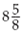 Convert the following mixed numbers to fractions.