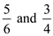 A common denominator is any number which is a multiple of all the denominators in a group of fractions. To find the LCD of . List the common multiples of the denominators in the fraction. Take the number 4. The first few multiples of 4 are 4, 8, 12, 16, 20, 24, 28, 32, 36, 40, 44, 48, 52, 56 and 60. Now, take the number 6. The first few multiples of 6 are 6, 12, 18, 24, 30 and 36. The numbers 12, 24 and 36 appear on all the lists. These are common denominators. 12 is the smallest in the list. Hence the LCD is 12. Now, convert both the fractions into equivalent forms with the LCD as the denominator. Divide the LCD by the denominator of the fraction. Multiply the denominator of the fraction with a quotient obtained above. That is, Hence . Similarly, Hence .