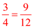 A common denominator is any number which is a multiple of all the denominators in a group of fractions. To find the LCD of . List the common multiples of the denominators in the fraction. Take the number 4. The first few multiples of 4 are 4, 8, 12, 16, 20, 24, 28, 32, 36, 40, 44, 48, 52, 56 and 60. Now, take the number 6. The first few multiples of 6 are 6, 12, 18, 24, 30 and 36. The numbers 12, 24 and 36 appear on all the lists. These are common denominators. 12 is the smallest in the list. Hence the LCD is 12. Now, convert both the fractions into equivalent forms with the LCD as the denominator. Divide the LCD by the denominator of the fraction. Multiply the denominator of the fraction with a quotient obtained above. That is, Hence . Similarly, Hence .