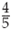 Find the least common denominator. Then write an equivalent fraction for each. and