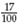 What is the numerator in ?