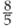 Convert the following fractions to mixed or whole numbers.  