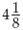 Convert the following mixed numbers to fractions.  