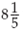 Convert the following mixed numbers to fractions.