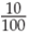 Reduce the following fractions to their lowest terms.