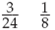 Insert , , or = to make a true statement.