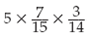 Find the following products. (Rewrite answers in the proper form.)  
