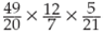 Find the following products. (Rewrite answers in the proper form.)  