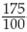 Convert the following fractions to percents. Round to the nearest percent.
