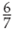 Convert the following fractions to ratios.