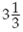 Convert the following fractions to ratios.