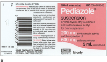 In Exercises 5, refer to label B. What is the dosage strength of this drug?