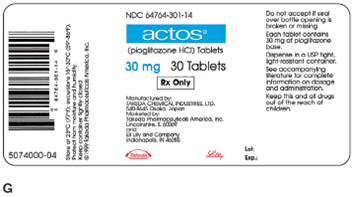 In Exercises 16, calculate the amount to administer. Unless otherwise noted, all scored tablets are scoredin half. Ordered: Ploglitazone HCl 60 mg PO daily On hand: Refer to label G. Tablets are unscored. Administer: _____