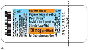 Ordered: PegIntron™ 180 mcg sub-q weekly On hand: Refer to the label A and package insert below.    PegIntron™ label    PegIntron™ package insert What should you do with the rest of the diluent?