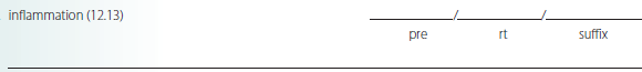 Give a brief definition and dissect each term listed into its word parts in the space provided. Check your answer by referring to the frame listed in parentheses and your medical dictionary. Then listen to the Audio CD to practice pronunciation.