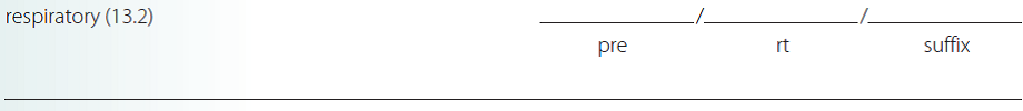 Give a brief definition and dissect each term listed into its word parts in the space provided. Check your answer by referring to the frame listed in parentheses and your medical dictionary. Then listen to the Audio CD to practice pronunciation.